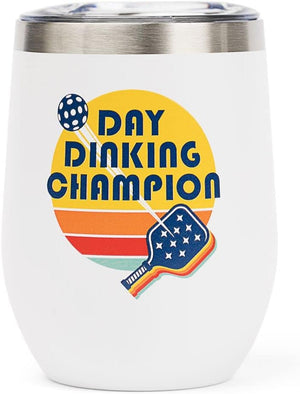 Pickle Ball Lovers Insulated Tumbler - 12 oz